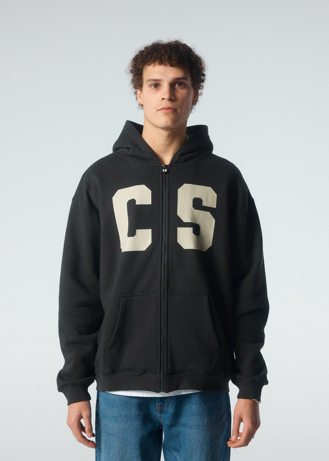 CS Zip Hood Charcoal