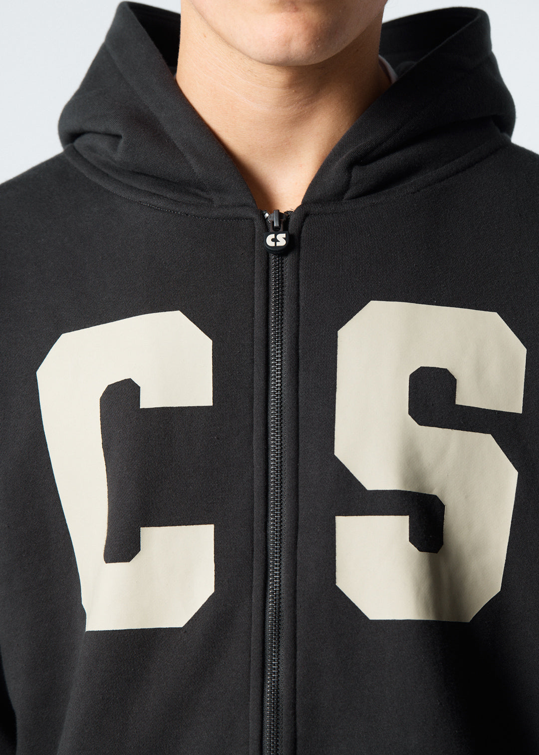 CS Zip Hood Charcoal