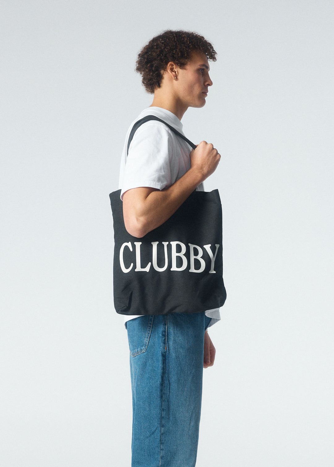 Clubby Tote Bag Charcoal