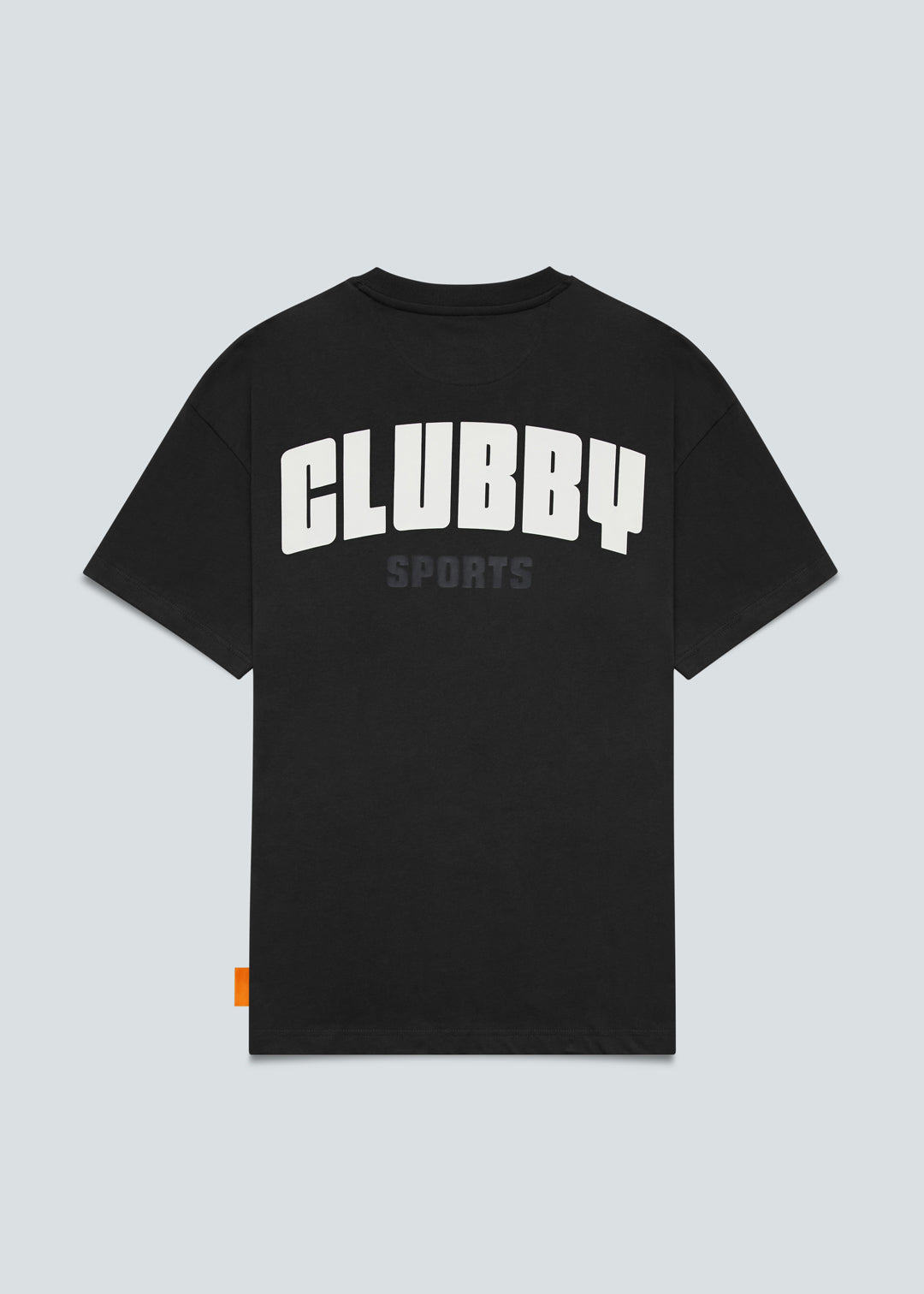 Clubby Sports T-Shirt Washed Black